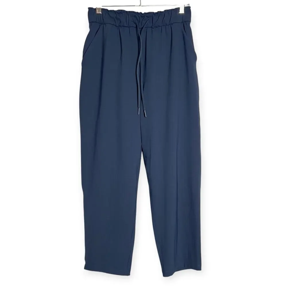 Lululemon Keep Moving Crop Jogger SIZE 6 True Navy Luxtreme 23